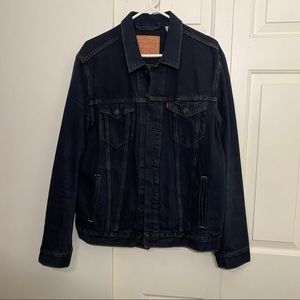 Levi's Dark Indigo Denim Trucker Jacket